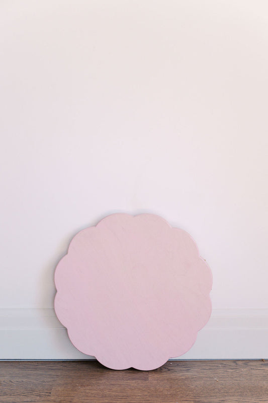 The Pink Scallop Harvest Board 17” (will ship 10/20)