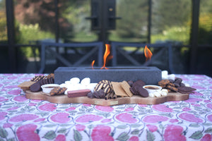The Chocolate Galore S'mores Board